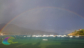 L'arcobaleno avvolge il golfo di Procchio