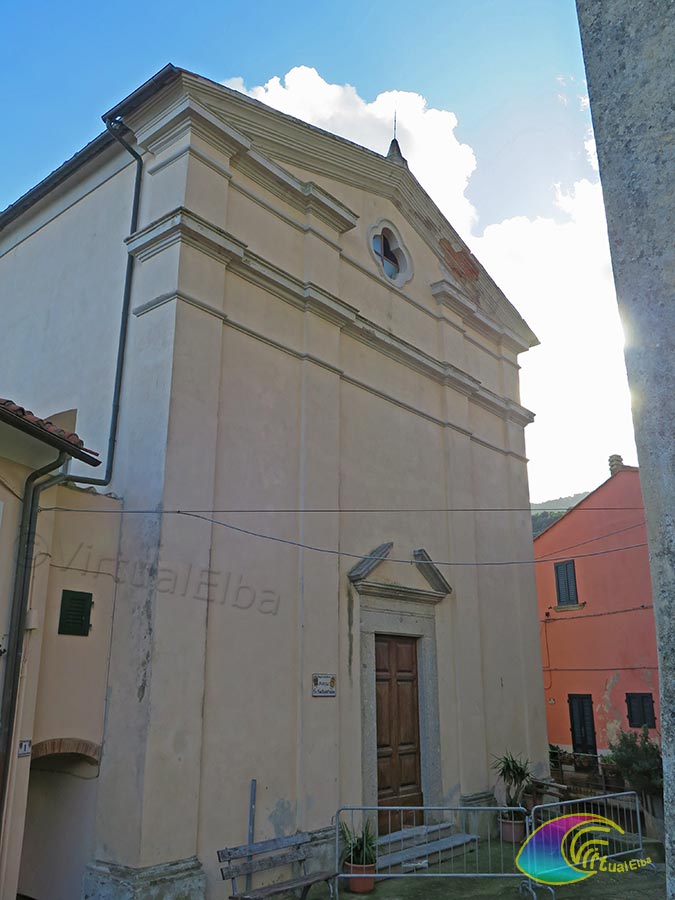 The church of San Sebastiano e Fabiano (Marciana)