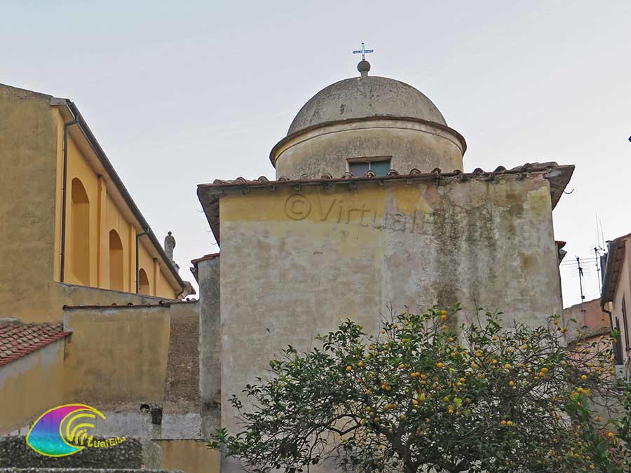 Church of the Sacred Heart of Mary on the Via dei Martiri side