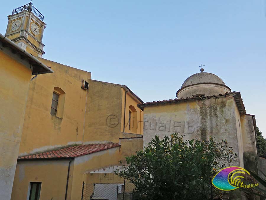 The two churches Sacro Cuore di Maria and Madonna del Carmine seen from Via dei Martiri