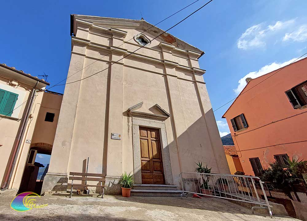 The church of San Sebastiano e Fabiano (Marciana)