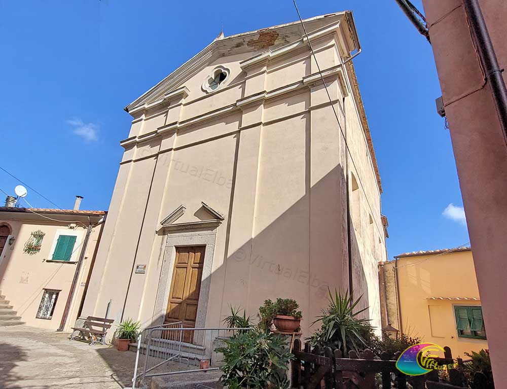 The church of San Sebastiano e Fabiano (Marciana)
