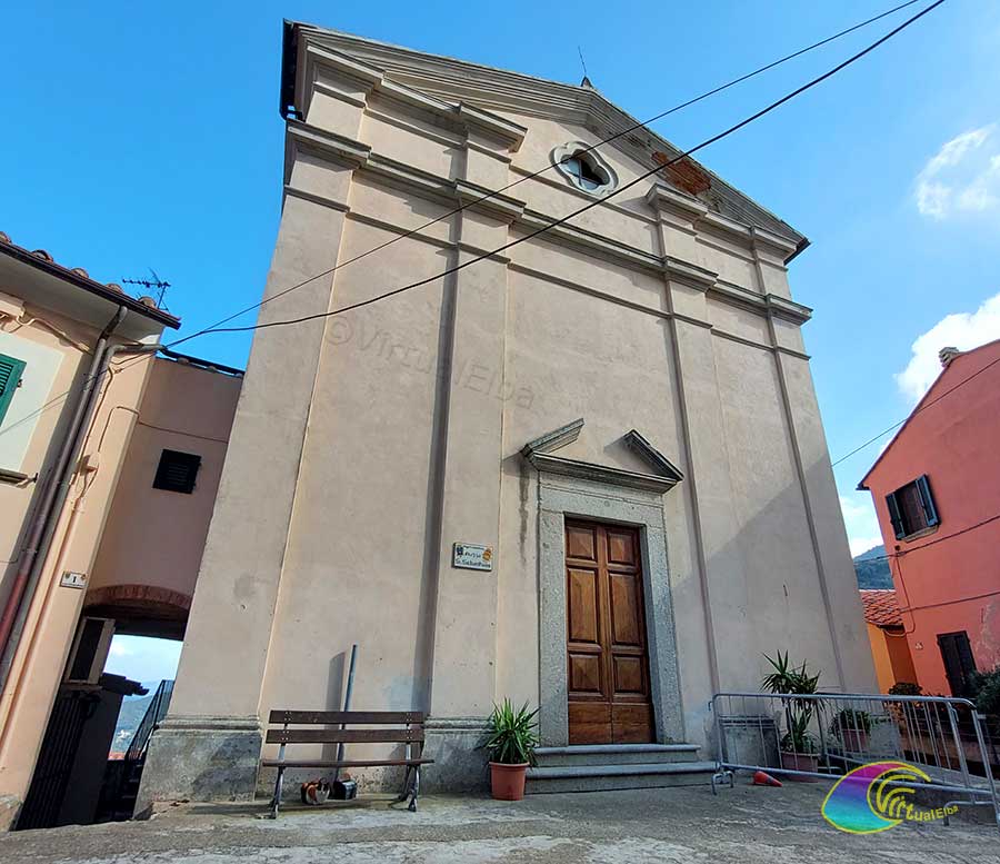 The church of San Sebastiano e Fabiano (Marciana)