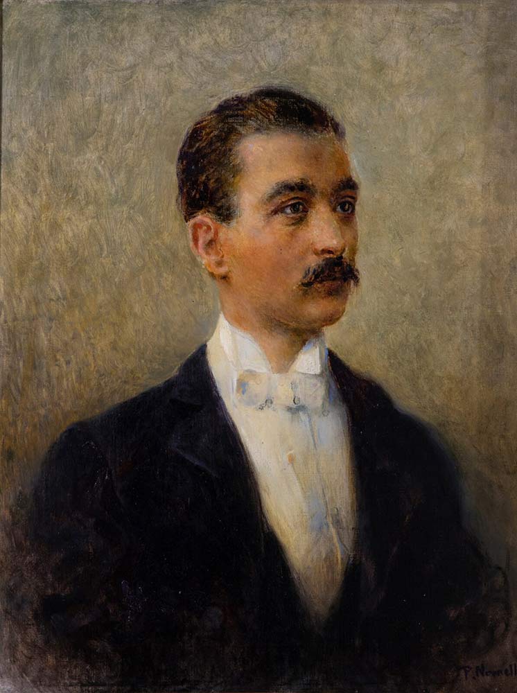 Pinacoteca Foresiana portrait of Pietro Gori Plinio Nomellini