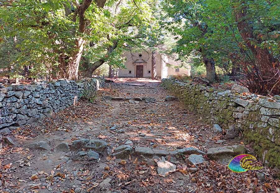 Der Weg von Marciana Alta führt zum Romitorio di San Cerbone