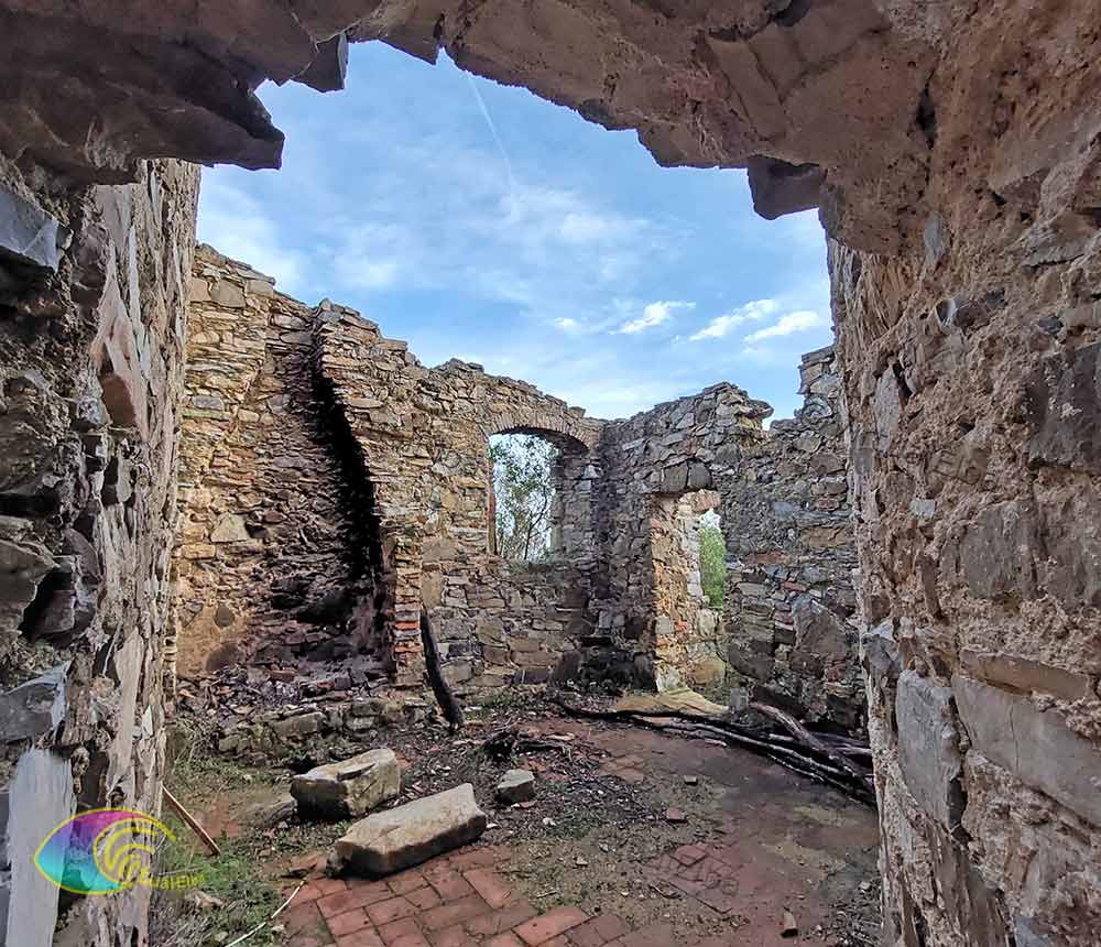 I resti del Mulino a Vento di San Martino - Isola d'Elba