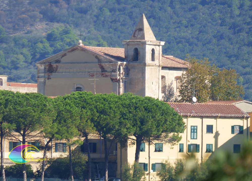 San Giacomo Church inside the Porto Azzurro penitentiary