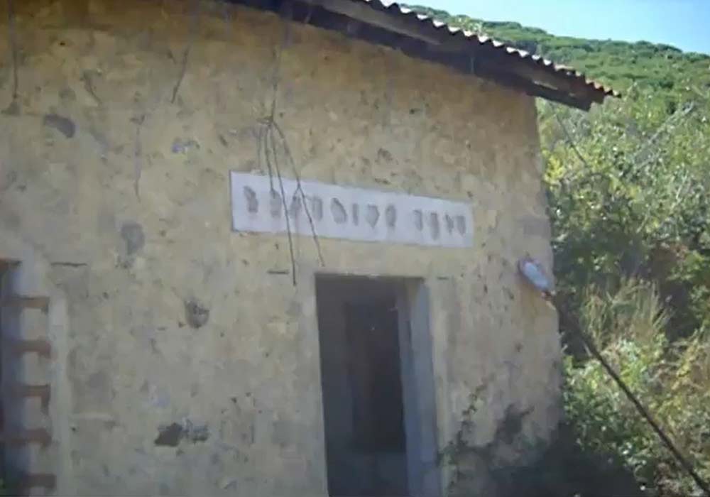 The workshop of the Sassi Neri Mine